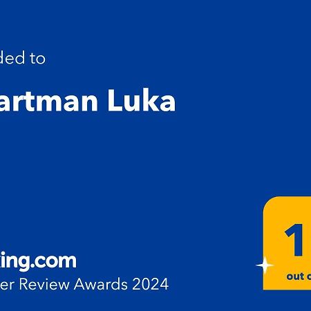 רייקה Apartman Luka מראה חיצוני תמונה